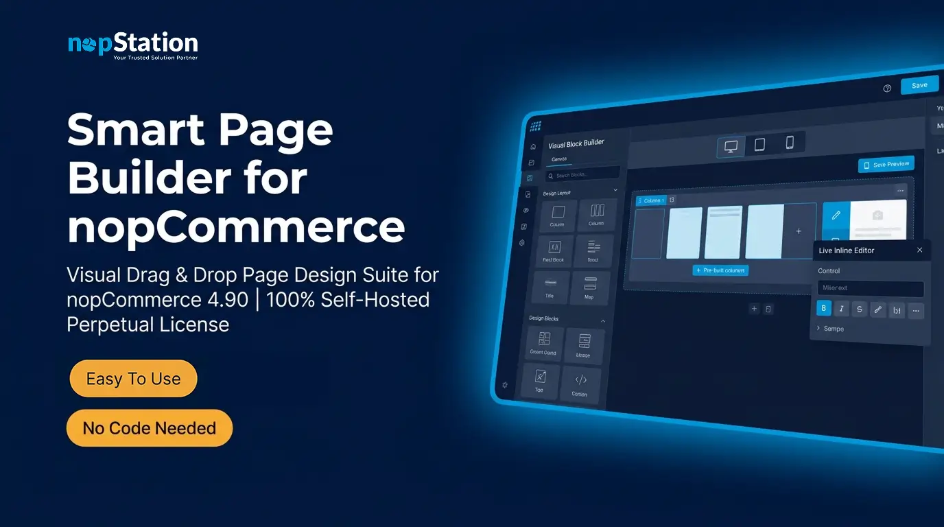 Smart page builder banner