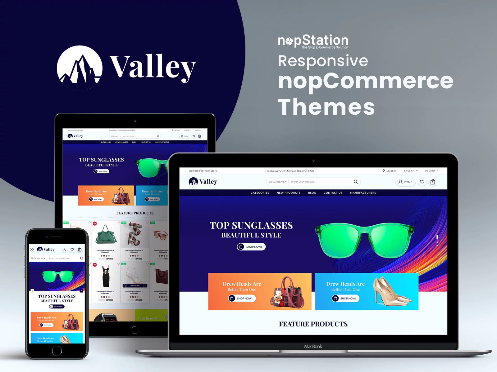 valley theme homepage banner