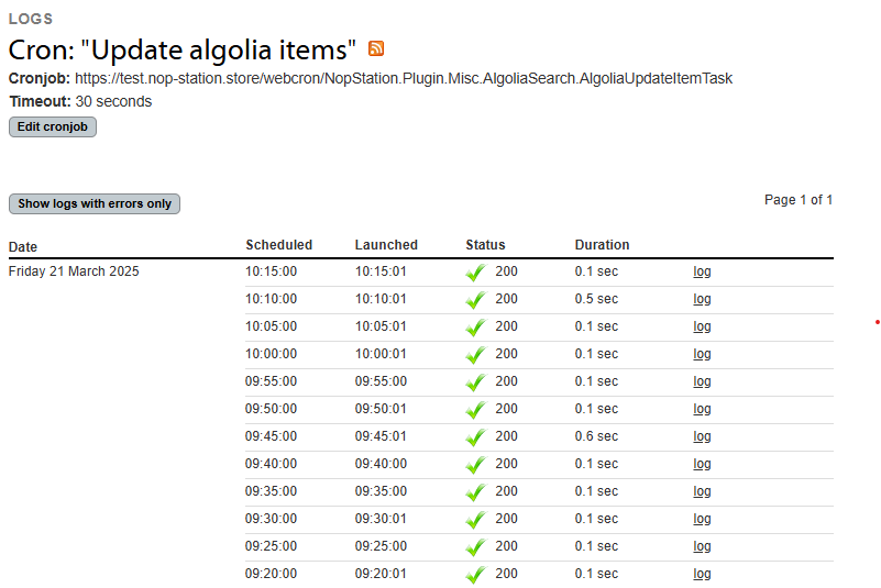 Task Execution Monitoring