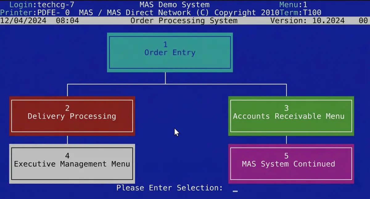 Legacy system overview