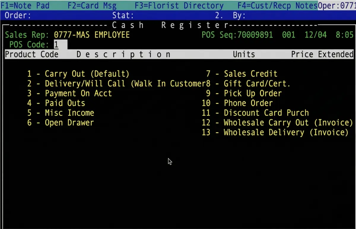 Legacy system overview