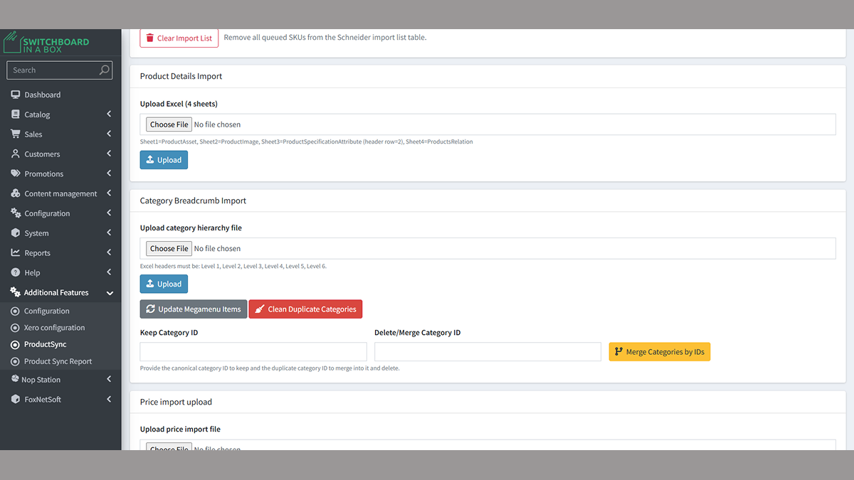 Bulk Product Detail and Category Breadcrumb Report