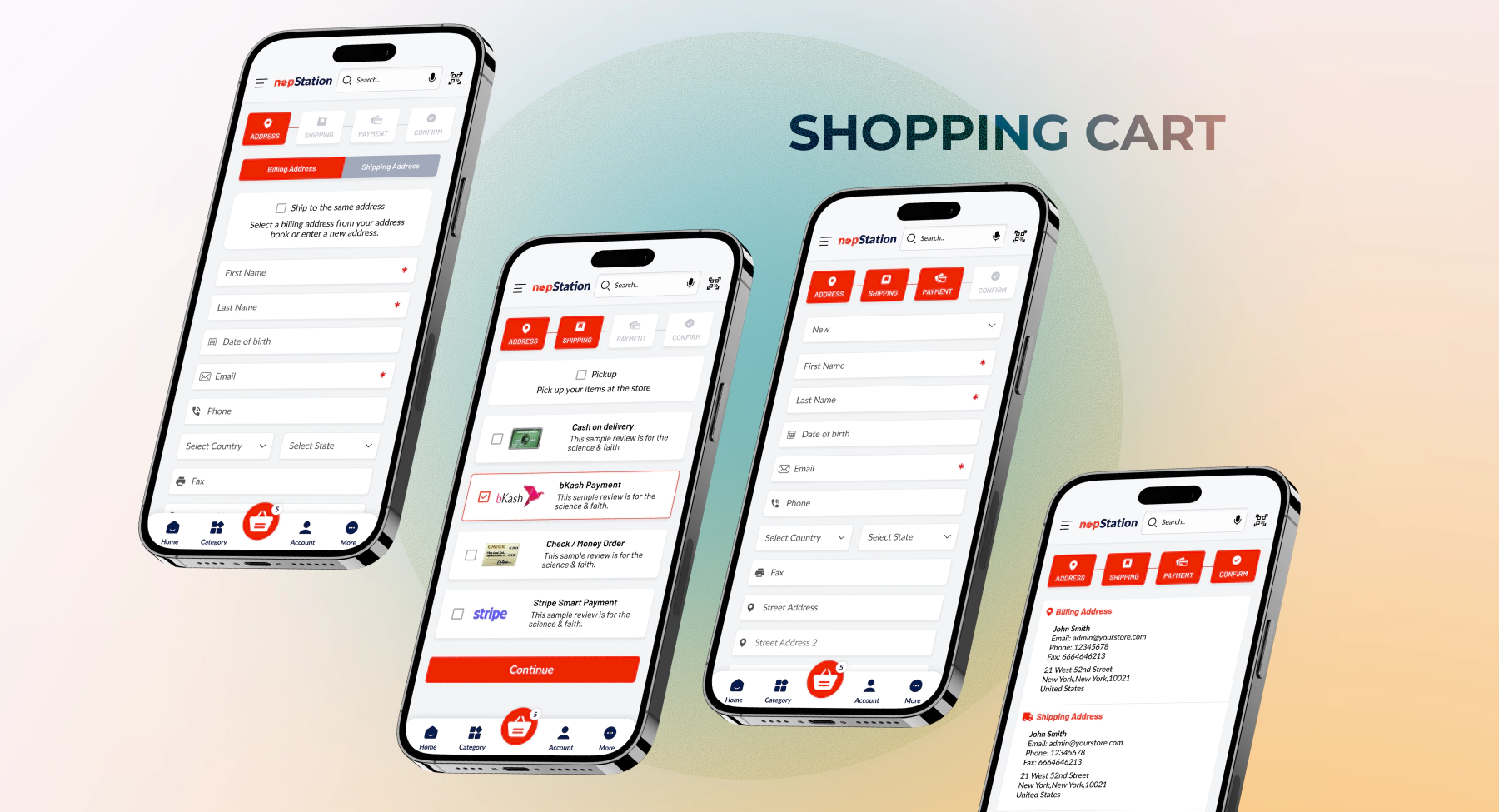 app banner cart page