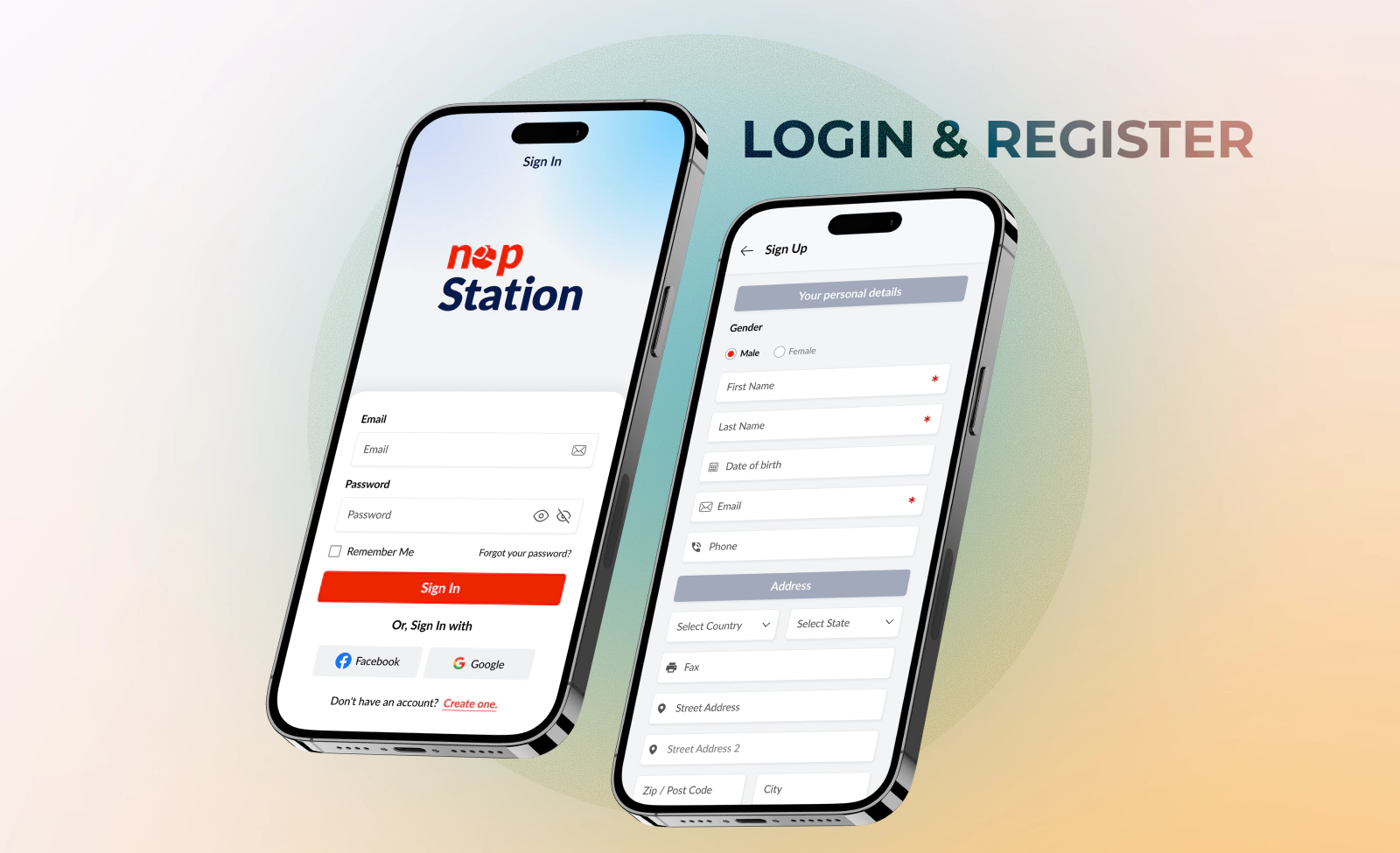 app banner product list
