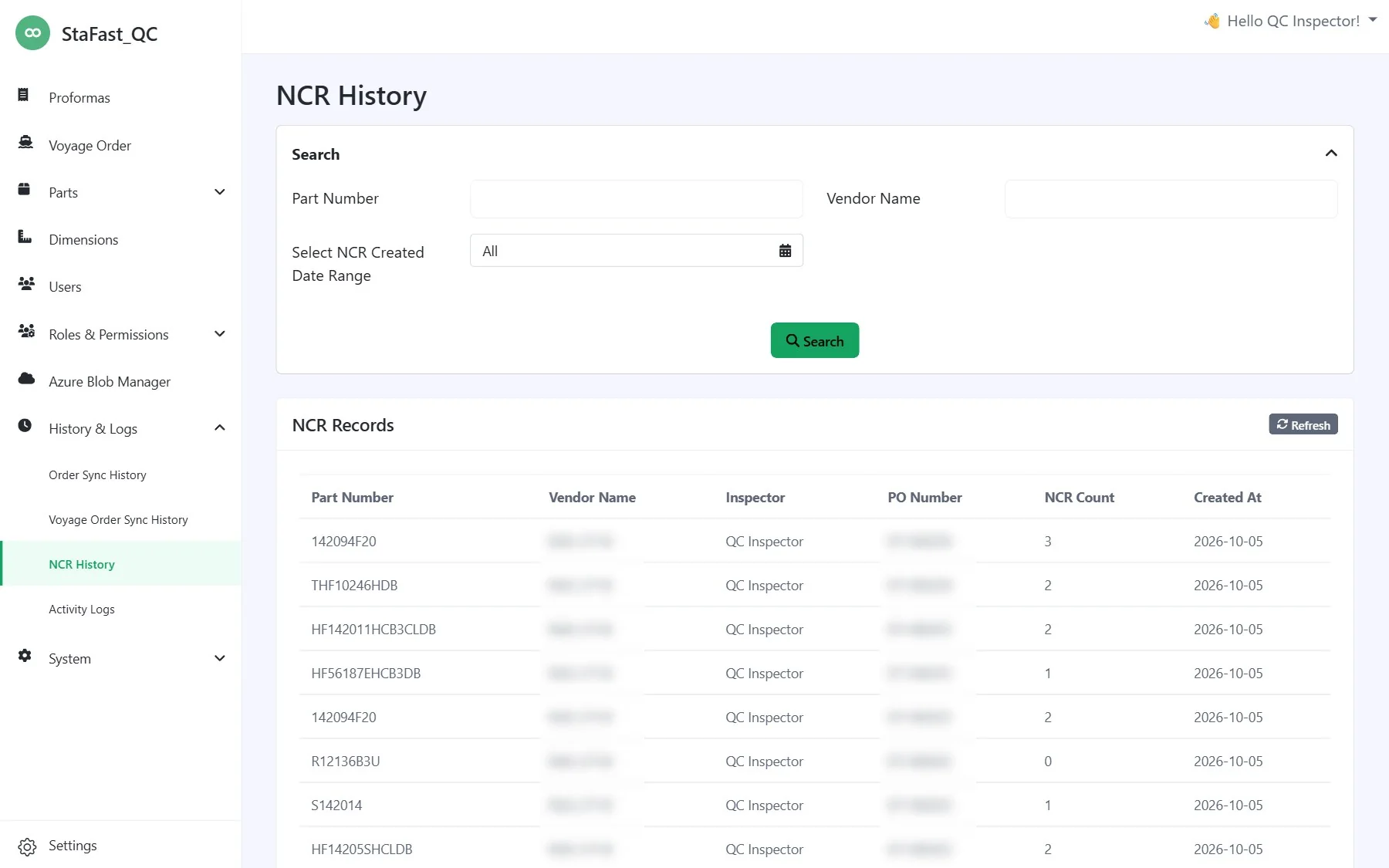 NCR history