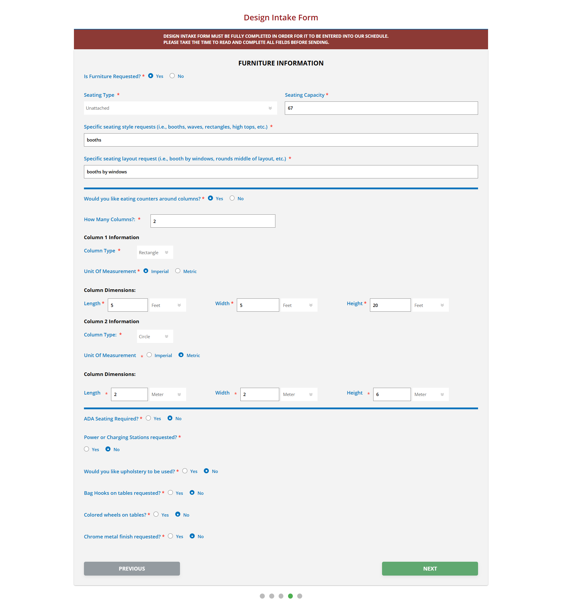 Design Intake Form