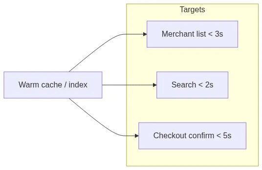 Performance targets diagram