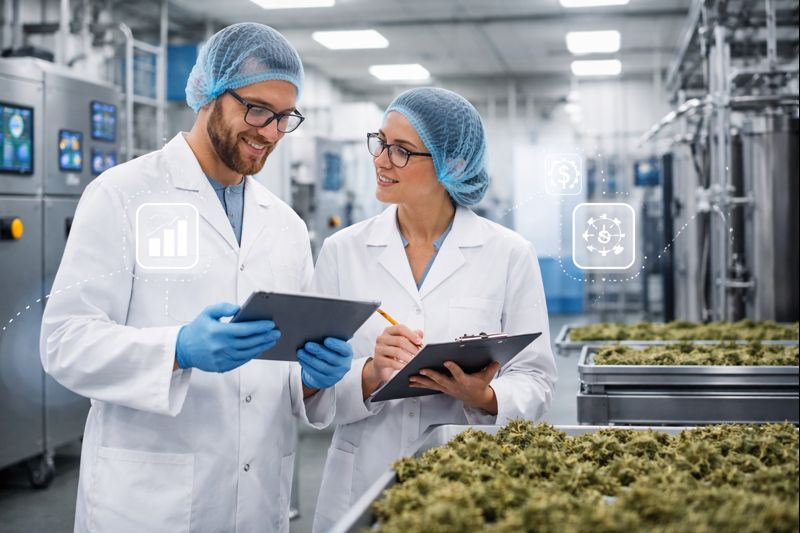 Manufacturing operations supported by ERP