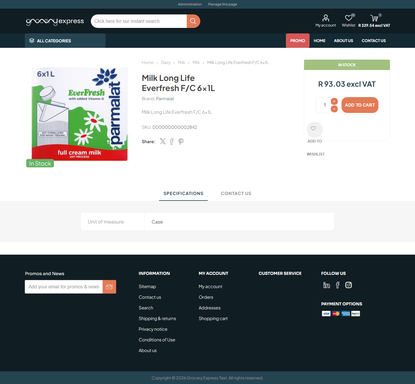 Product detail — fixed pack quantity increment Product detail — fixed pack quantity increment