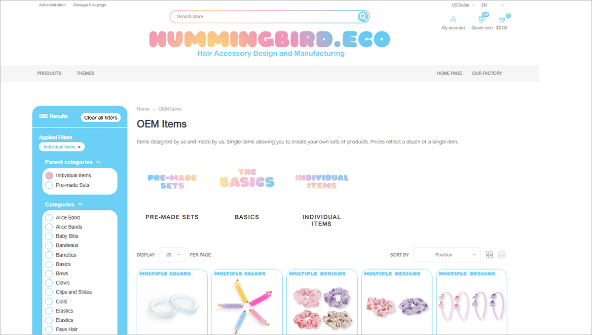Customized AJAX Filter on Catalog pages