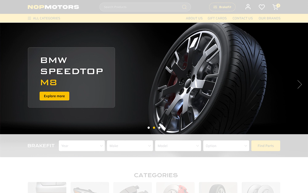 Downtown Theme anywhere slider