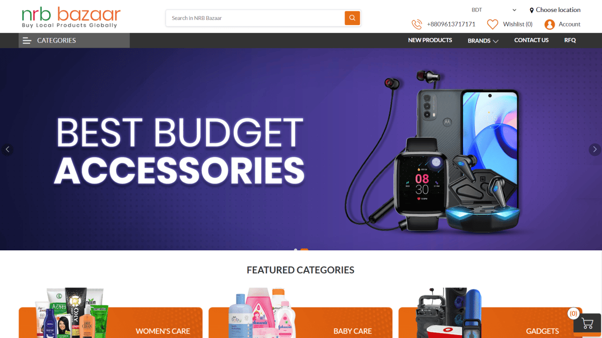 Platform Migration and E-Commerce Transformation for NRB Bazaar: Enhancing Global Reach and Customer Experience