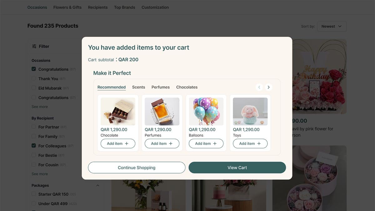 Add-on Products