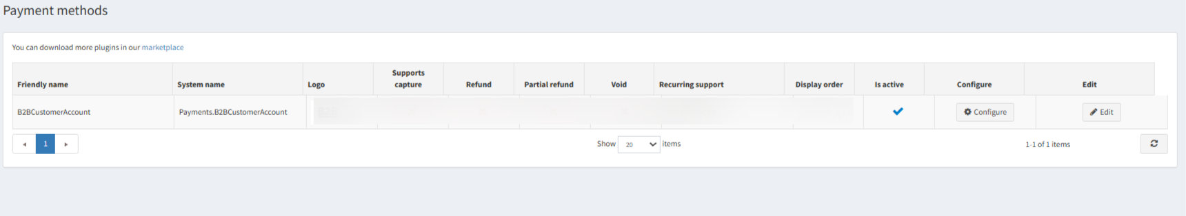The storefront's sole payment method, built for on-account trade buyers The storefront's sole payment method, built for on-account trade buyers